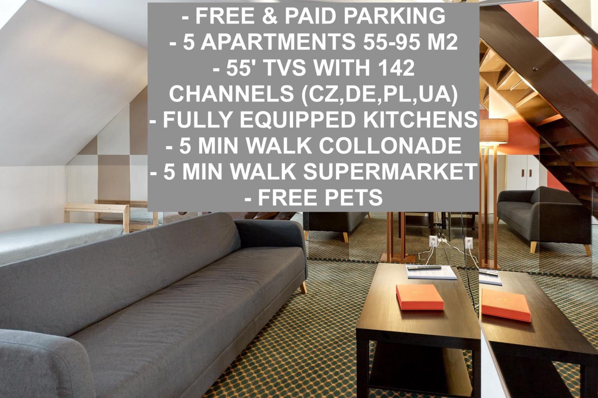 Excellent Apartments In Spa City Center 5 Min Walk From The Colonnade Karlsbad Exteriör bild
